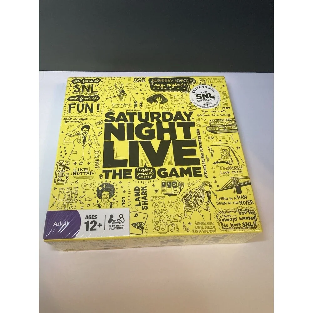 Saturday Night Live The Game SNL Board Game NEW Sealed Adult 12+